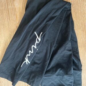 PINK Victoria's Secret Black Leggings